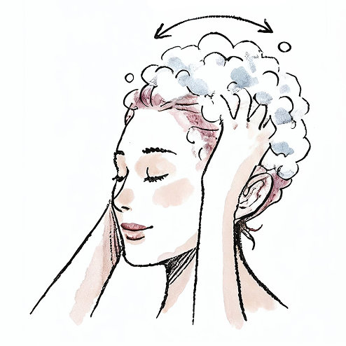 頭皮マッサージ