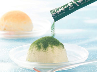 青汁のアイスクリーム