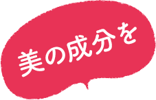 美の成分を
