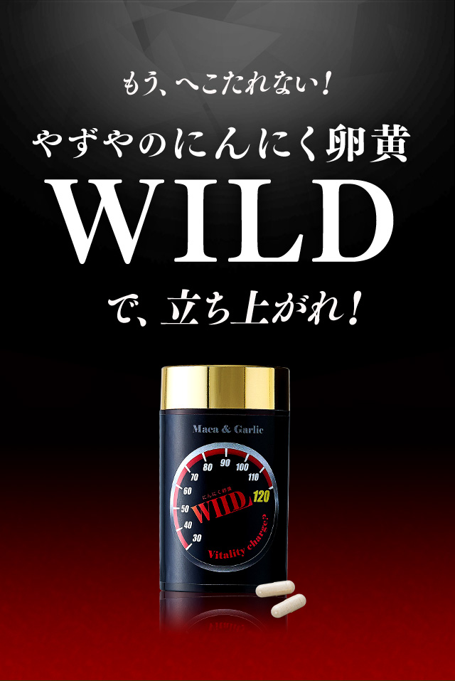 もう、へこたれない！ やずやのにんにく卵黄WILDで、立ち上がれ！