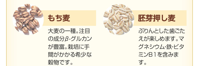 16種類の穀物