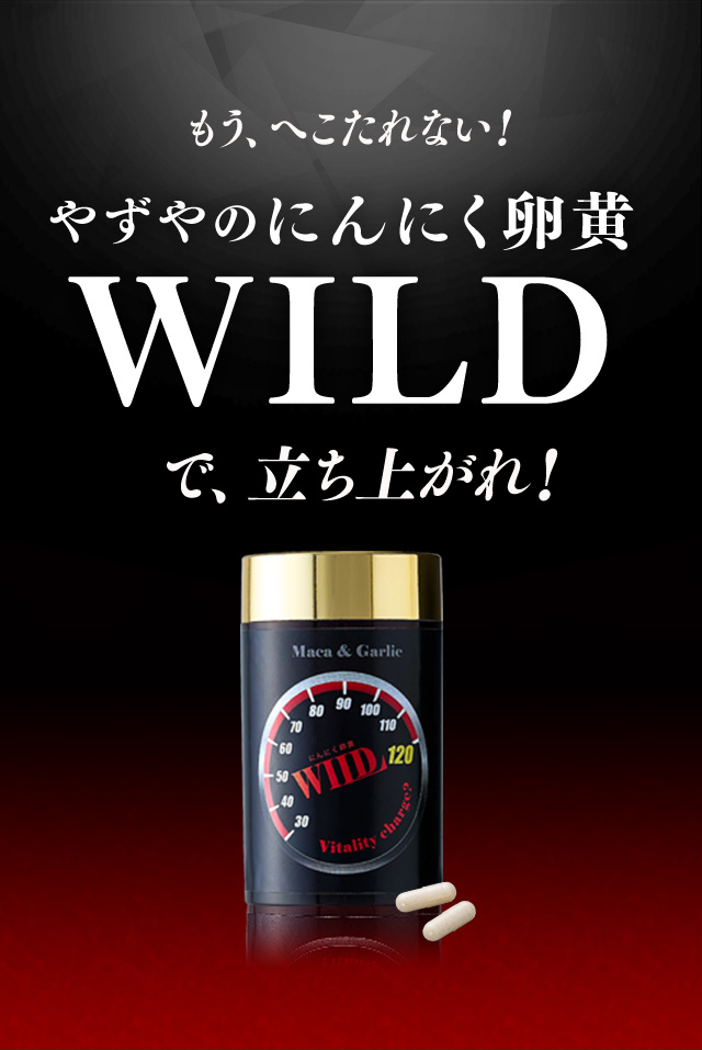 もう、へこたれない！ やずやのにんにく卵黄WILDで、立ち上がれ！